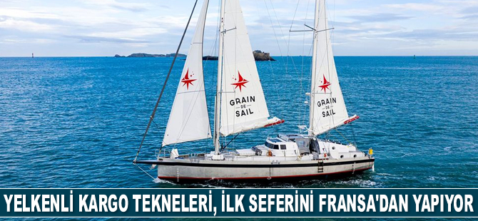 Yelkenli kargo tekneleri, ilk Atlantik seferini Fransa'dan yapıyor