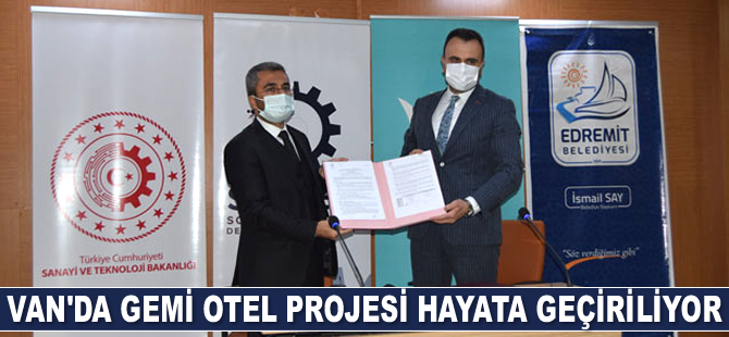 Van'da gemi otel projesi hayata geçiriliyor