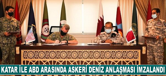 Katar ile ABD arasında askeri deniz anlaşması imzalandı