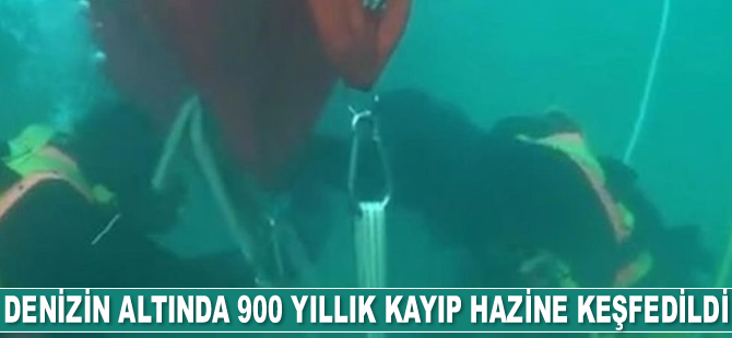 Denizin altında 900 yıllık kayıp hazine keşfedildi
