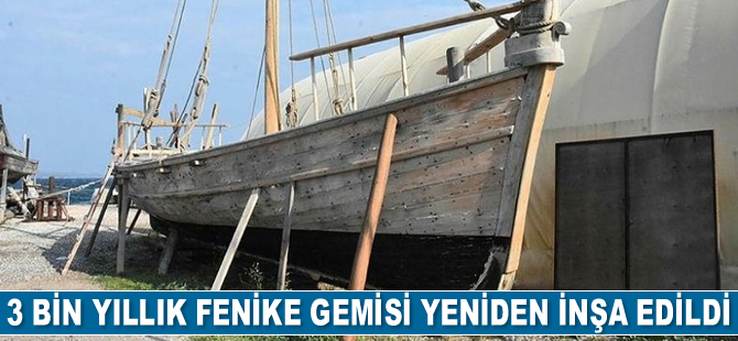 3 bin yıllık Fenike gemisi yeniden inşa edildi