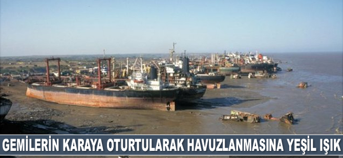 Hindistan, gemilerin karaya oturtularak havuzlanmasına yeşil ışık yaktı