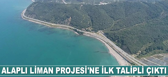 Alaplı Liman Projesi'ne ilk talipli çıktı