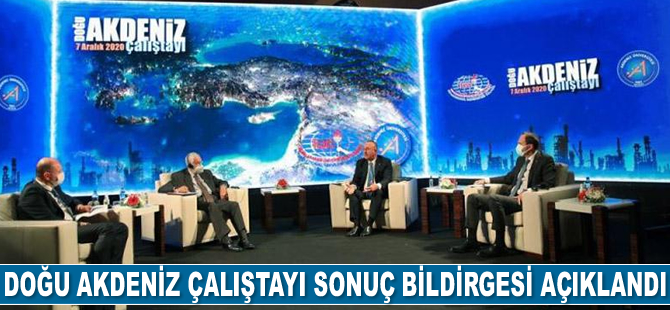 Doğu Akdeniz Çalıştayı sonuç bildirgesi açıklandı