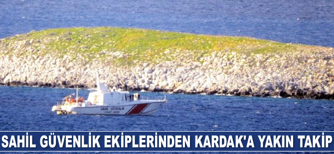 Türk Sahil Güvenlik ekipleri, Kardak’ta kuş uçurtmuyor