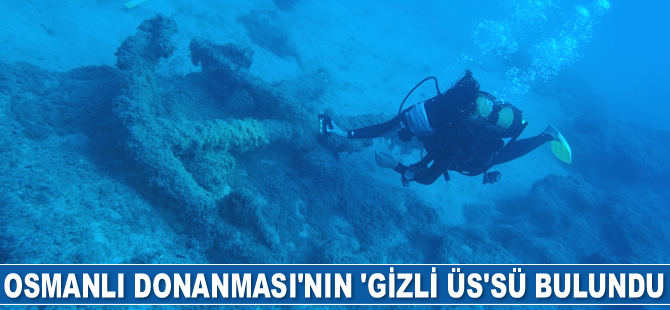 Antalya'daki su altı araştırmalarında Osmanlı Donanması’ndan izler bulundu