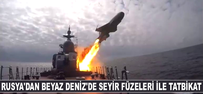 Rusya, Baltık ve Beyaz Deniz’de seyir füzeleri ile tatbikat gerçekleştirdi