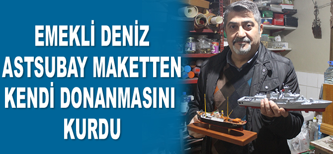 Kocaeli’de emekli astsubayın hobisi yeni mesleği haline geldi