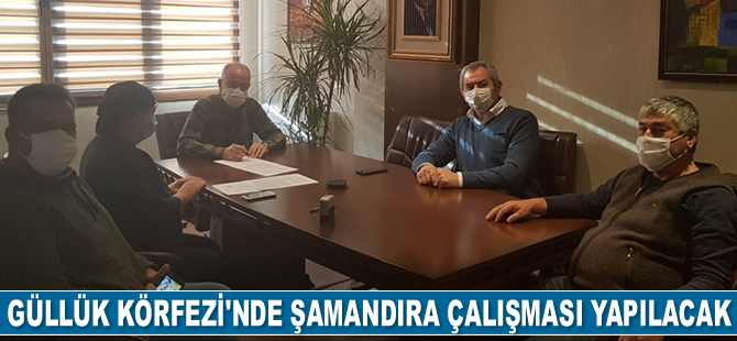Güllük Körfezi’nde yer alan balık üretim sahalarında şamandıra çalışması yapılacak
