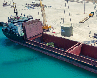 Akkuyu NGS’nin 2’nci ünitesinde yer alan kor tutucunun montajı yapıldı