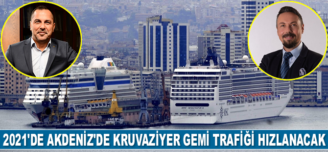 2021 yazında Akdeniz'de kruvaziyer gemi trafiği hızlanacak