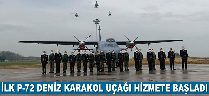 Meltem-3 Projesi'nde ilk P-72 Deniz Karakol Uçağı hizmete başladı