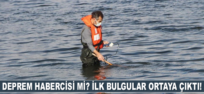 Burdur Gölü’ndeki gaz çıkışıyla ilk bulgular ortaya çıktı