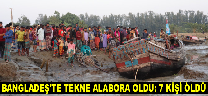 Bangladeş'te tekne alabora oldu: 7 ölü