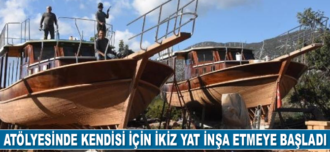 Selman Karaağaç, kendisi için ikiz yat inşa etmeye başladı