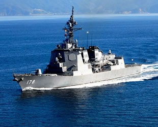 Japonya'da iki savaş gemisi Aegis füzeleriyle donatılacak
