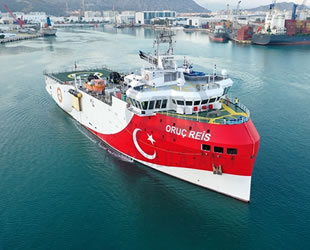 Oruç Reis sismik araştırma gemisi, Antalya Limanı'ndan ayrıldı