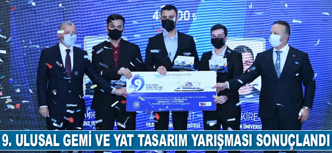 9. Ulusal Gemi ve Yat Tasarım Yarışması'nda ödüller sahiplerini buldu