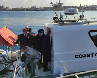 Türkiye, Libya'ya 2 adet Sahil Güvenlik botu hibe etti