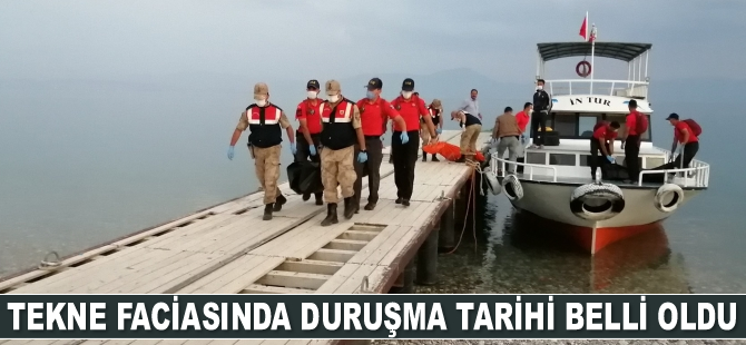 Van Gölü'ndeki tekne faciasında duruşma tarihi belli oldu
