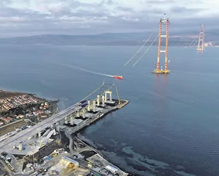 İki kıta Çanakkale'de birleşti, silüet ortaya çıktı