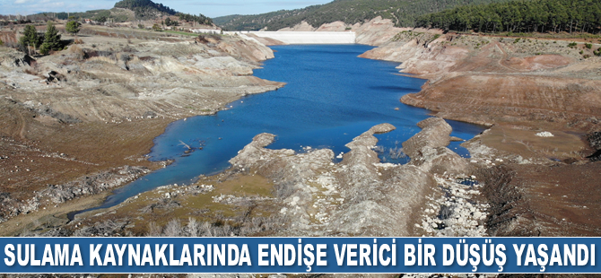 Sulama rezervleri SOS veriyor