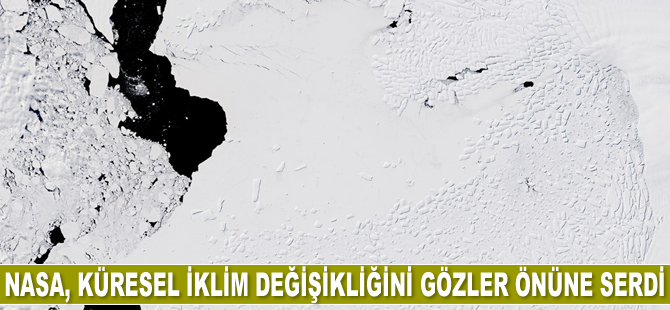 NASA iklim değişikliğini fotoğrafladı