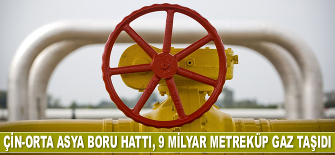 Çin-Orta Asya boru hattı, 2020’de 39 milyar metreküp doğal gaz taşıdı
