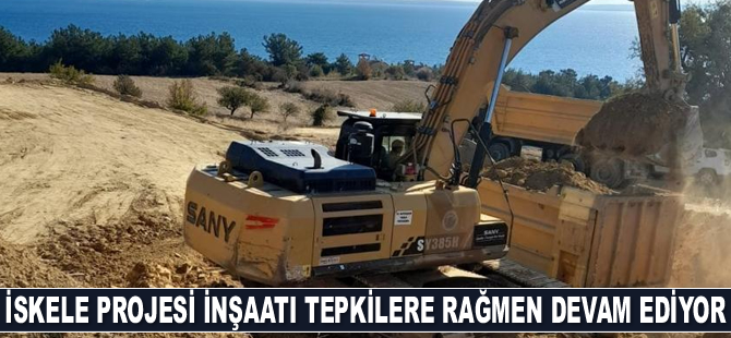 Saros FSRU Gemi İskelesi Projesi inşaatı tepkilere rağmen devam ediyor