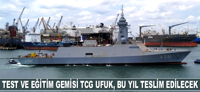 Test ve Eğitim Gemisi TCG Ufuk, bu yıl teslim edilecek