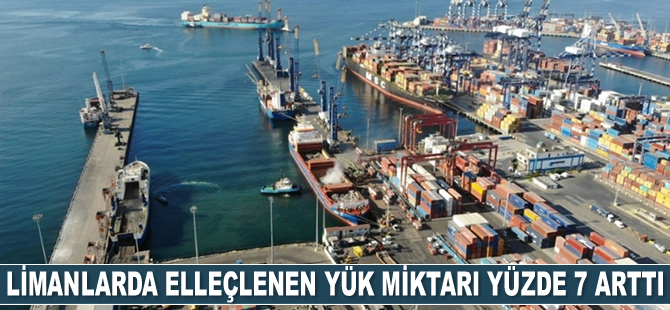 Limanlarda elleçlenen yük miktarı Aralık ayında yüzde 7 arttı