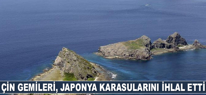 Çin’e ait gemiler, Japonya karasularını ihlal etti