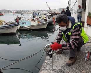 Kuşadası Balıkçılar Barınağı’ndaki mapalar yenilendi
