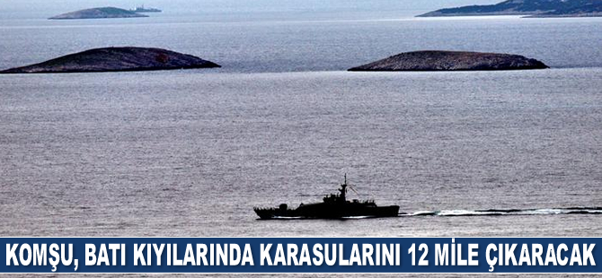 Yunanistan, İyon Denizi'nde karasularını 12 mile çıkarmayı planlıyor