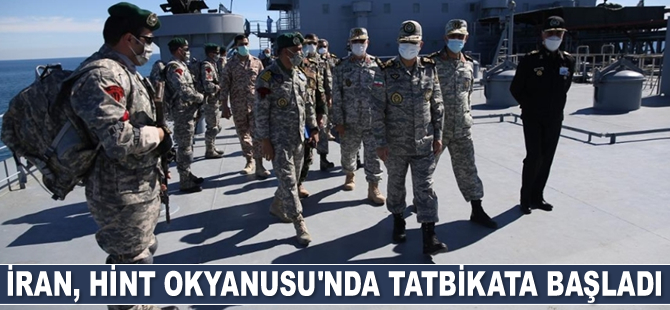 İran Deniz Kuvvetleri, Hint Okyanusu'nda tatbikata başladı