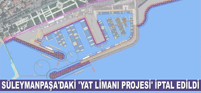 Tekirdağ Büyükşehir Belediyesi, ‘Yat Limanı Projesi’nin iptali davasını kazandı