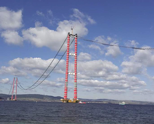 1915 Çanakkale Köprüsü’nün ‘kedi yolu’ tamamlandı