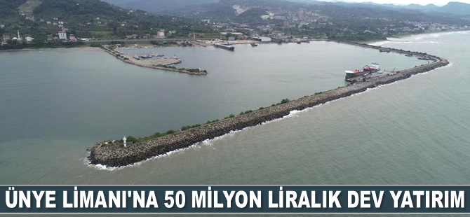 Ordu Büyükşehir Belediyesi, Ünye Limanı’na 50 milyon liralık yatırım yapacak
