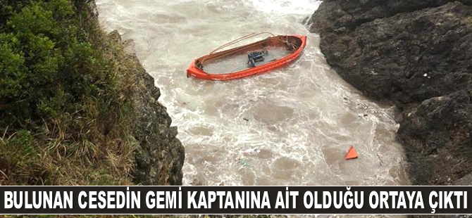 Bartın'daki facia sonrası bulunan cesedin gemi kaptanına ait olduğu ortaya çıktı