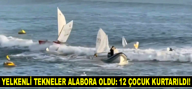 ABD'de 4 yelkenli tekne alabora oldu: 12 çocuk kurtarıldı!
