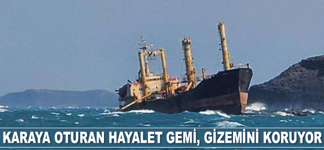Tayvan Boğazı'nda karaya oturan hayalet gemi gizemini koruyor