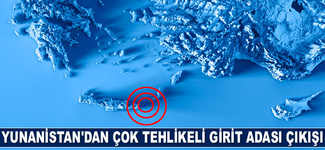 Yunanistan, Girit'te karasularını genişletmeyi planlıyor