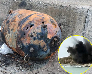 Sinop'ta bulunan deniz mayını imha edildi