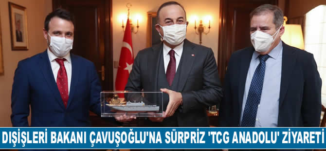 Francisco Javier Hergueta ve Pablo Menendez, Dışişleri Bakanı Mevlüt Çavuşoğlu’nu ziyaret etti