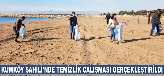 Kumköy'de plaj temizliği yapıldı
