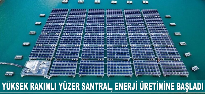 Dünyanın ilk yüksek rakımlı yüzer güneş enerjisi santrali, enerji üretimine başladı