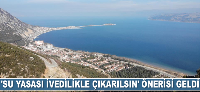 Sedat Karakoyun: Su yasası ivedilikle çıkarılmalı