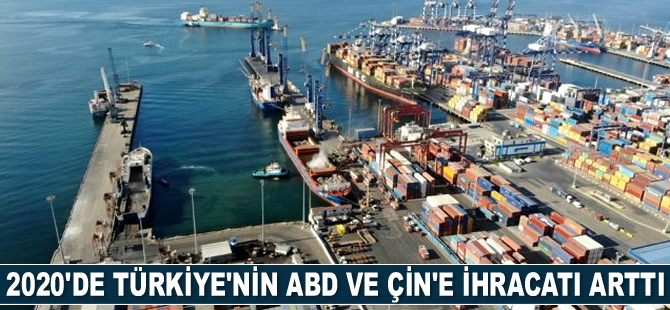 Kovid-19'a rağmen 2020'de Türkiye'nin ABD ve Çin'e ihracatı arttı