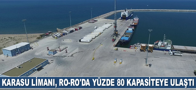Karasu Limanı, Ro-Ro'da 2020 hedefini yüzde 25 aştı