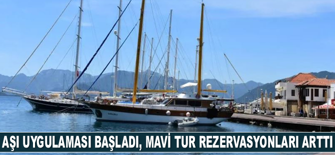 Koronavirüs aşısı uygulanmaya başladı, mavi tur rezervasyonları arttı